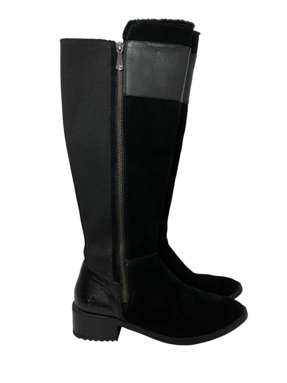 EMU Australia Boots Womens Size 8.5 Black Tall Knee High Waterproof Heeled Boot